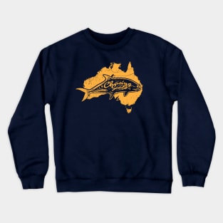 "Straya" by Chasing Scale Crewneck Sweatshirt